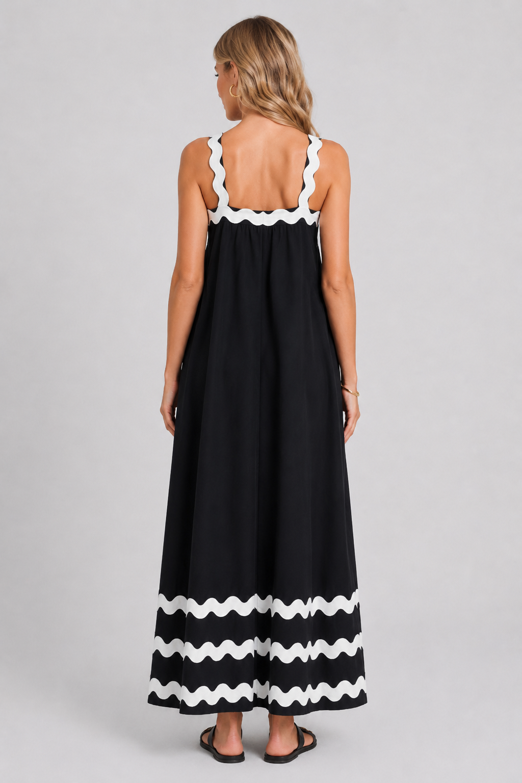 BLACK&WHITE DRESS