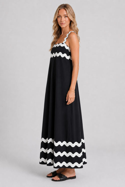 BLACK&WHITE DRESS